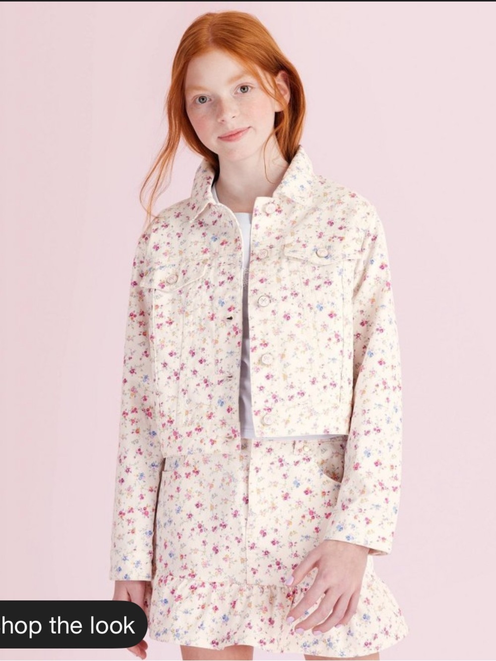 💗 SOLD OUT NWT LoveShackFancy x Target Denim Jacket  - fits like Brandy Melville